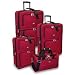 Pierre Cardin Luggage Sets 4-Piece Expandable Luggage Set