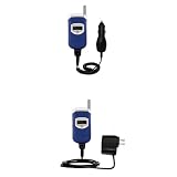 Essential Kit for the Motorola V260 - includes Car and Wall Charger with Rapid Charge Technology - Gomadic Brand w/ TipExchange Technology