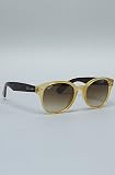 Buy Ray Ban The RB 4141 In Opaline Yellow and Avana Temple,Sunglasses for Unisex