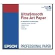 Epson UltraSmooth Fine Art Paper, 13 x 19 Inch, 25 sheets (S041896)