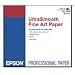 Epson UltraSmooth Fine Art Paper, 13 x 19 Inch, 25 sheets (S041896)