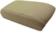 Fits 1992-2000 Lexus SC300 400 Real Beige Leather Console Lid Armrest (Leather Part Only)