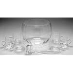 Artland Crystal Simplicity Punch Set, Crystal Tableware