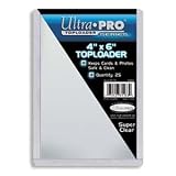 Ultra-Pro 4X6 Top Loaders - 25 Per Pack (Quantity of 500)