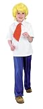 Kids Scooby Doo Fred Costume Child Large Kids Scooby Doo Fred Costume Child Large