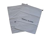 Manolo Blahnik - 2 Manolo Blahnik Dust Duster Bags for Shoes or Storage- OnlyModa