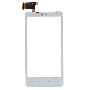 HTC Vivid / Raider 4G White Digitizer Glass Touch Screen Replacement Repair Part + Tools