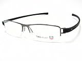 Tag Heuer - New Tag Heuer TagHeuer 7202 Track 011 Gunmetal Black Optical Frame Eyeglasses Size: 56-16-135