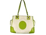 Michael Kors Canvas with Leather Trim Handbag