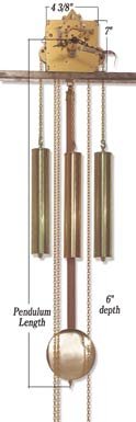 Hermle Movement Clock Kit 94cm 114cm