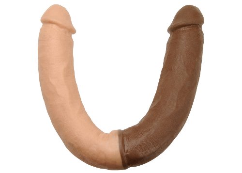 Lex Steele Toys CyberSkin Interracial Double Dong