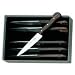 Victorinox 4-3/4-Inch Straight-Edge Pointed-Tip Steak Knife, Set of 6, Rosewood Handles