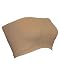 Seamless Bandeau Strapless Tube Top Bra Khaki Beige