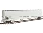 Walthers HO Scale Ready-to-Run 64' Plastic Pellet Hopper (National 6200) - XOMX Exxon-Mobil