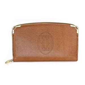 Buy Ladies Marcello De Cartier Tobacco Leather Wallet: Tobacco Wallet by Cartier