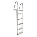 Extreme Max 3005.3383 Aluminum Pontoon/Dock Ladder - 5-Step