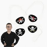 IMAGE OF Pack Of 48 Pirate Eye Patches/Party Favors Assorted