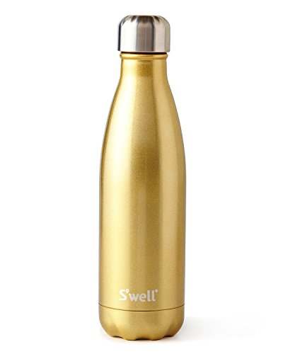 S'well Women's Sparkling Champagne 17oz Water Bottle, Sparkling Champagne, One Size