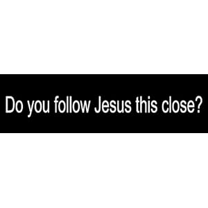 Funny Christian Bumper Stickers on This Close  Funny Christian Bumper Sticker 9  X 2 5   Everything Else