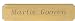 Engraved single line brass name plate