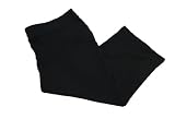 Nicole Miller Capri Sweatpants, Black, 2XL