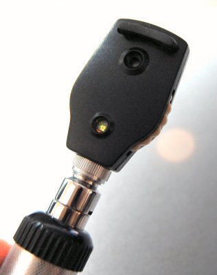 Pro-Physician Halogen Ophthalmoscope Head and Handle