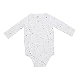 Aden+Anais エイデンアンドアネイ　LONG SLEEVE BODY SUIT 　ロングスリーブ ボディスーツ　（サイズ：9-12m、カラー：NI...