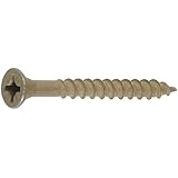 FastenMaster FMGD003-75 GuardDog Exterior Wood Screw, Tan, 3-Inch, 75-Pack