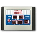 Chicago Cubs MLB Clocks - 6.5 x 9 Desk Scoreboard