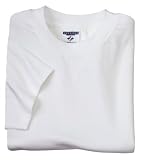 NEW JERZEES - 100% Cotton T-Shirt White-XL