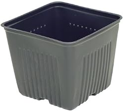Plastic Dura-pot 4 in (Grower Pack of 24)