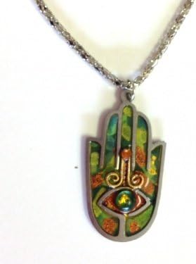 Seeka Hamsa Judaic Necklace