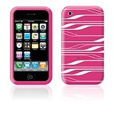 Belkin Bright Pink / Cool Gray Silicone Sleeve Skin for Apple iPhone 3G - F8Z342-PCG