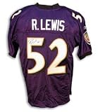 Ray Lewis Signed Baltimore Ravens Authentic Reebok Jersey