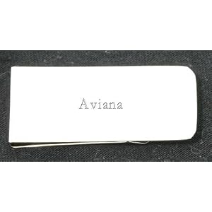 Buy Money clip with engraved name: Aviana by Shop Zeus