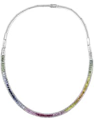 Effy Jewlery Water Colors Sapphire and Diamond Pendant, 11.31 TCW
