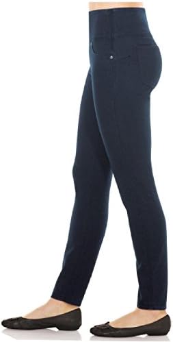 Spanx Shaping Stretch Denim Leggings - Spanx Best Seller! (Large (10), Indigo Wash)