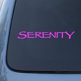 SERENITY - Firefly - Vinyl Decal Sticker #A1435 | Vinyl Color: Pink