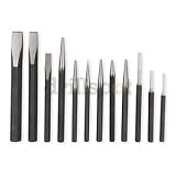 Westward 2AJB4 Punch And Chisel Set, 12 Pc
