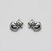 Tiny Sleeping Cat Earrings