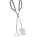 Grillmark BBQ-467279 Combination Spatula and Tong Steel PVC Handle 17.5