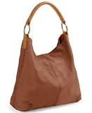 Lucky Brand Jeans Medium Slouch Leather Hobo Bag