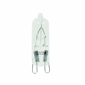 Feit Electric BPQ25/G9 25-Watt T4 JCD Halogen Bulb with Bi-Pin Base, Clear