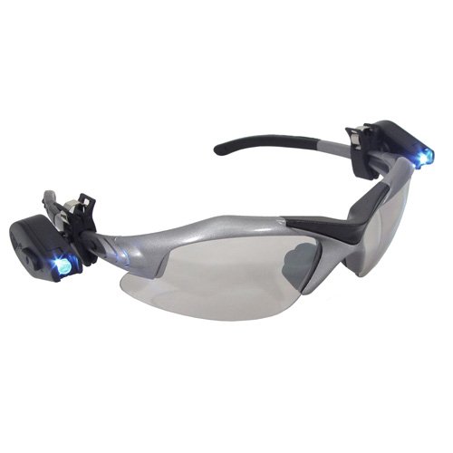 Radians RadlightTM - Clip-on LED light for safety glasses and hard hats - 1 Pair