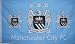 Manchester City F.C. Official Crested Flag.