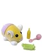Zhu Zhu Pets Hamster Babies Butter Cheeks Yellow Hamster Pink Diaper