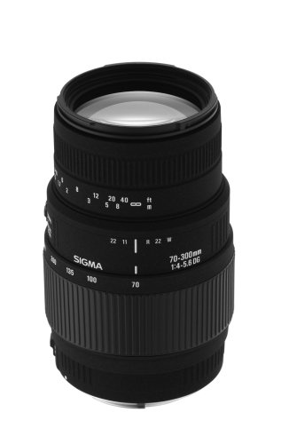 Sigma 70-300mm f/4-5.6 DG Macro Telephoto Zoom Lens for Nikon SLR Cameras