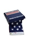 Valley Forge 4-Foot x 6-Foot Cotton U.S. Flag