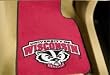 Wisconsin Badgers universal fit Carpet 2 Pc Car Floor Mat (Rug)
