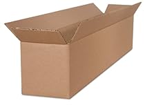 The Packaging Wholesalers 12 x 6 x 6 Inches Shipping Boxes, 25-Count (BS120606)
